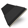 Real Wood Satin Black with Smokey Tape