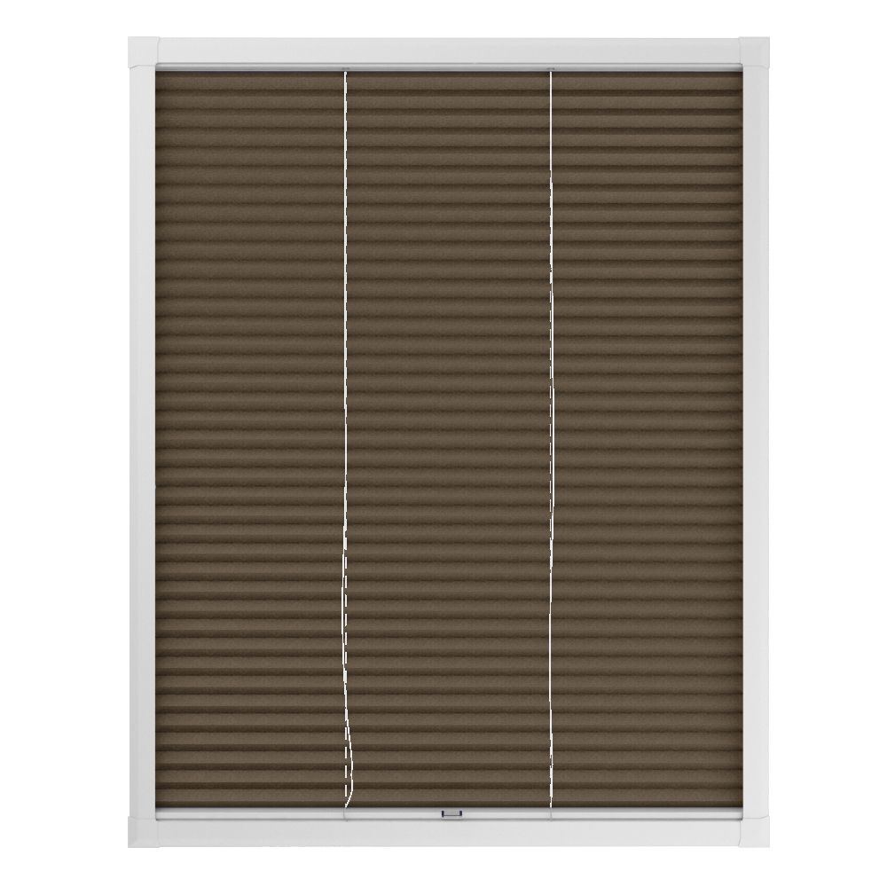 Soho Brown Pleated Perfect Fit
