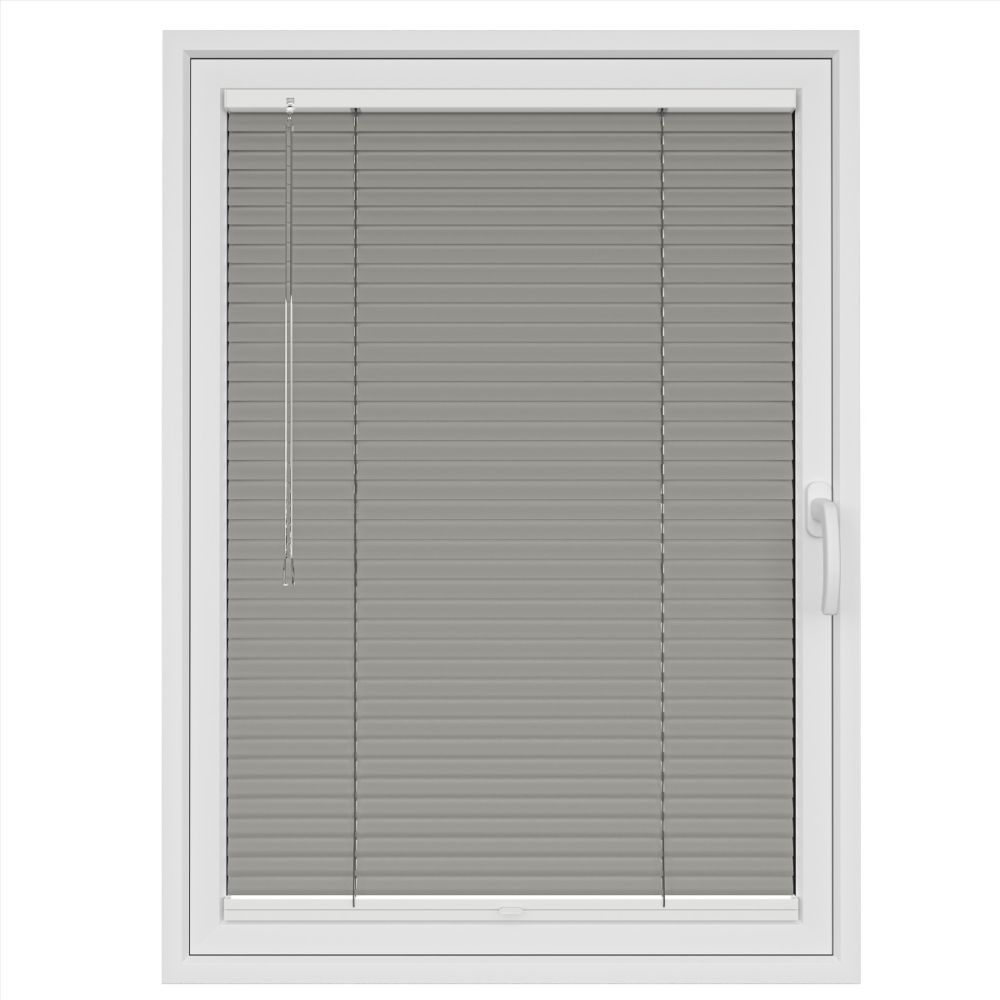 Soft Grey StickFitLite Aluminium Blind