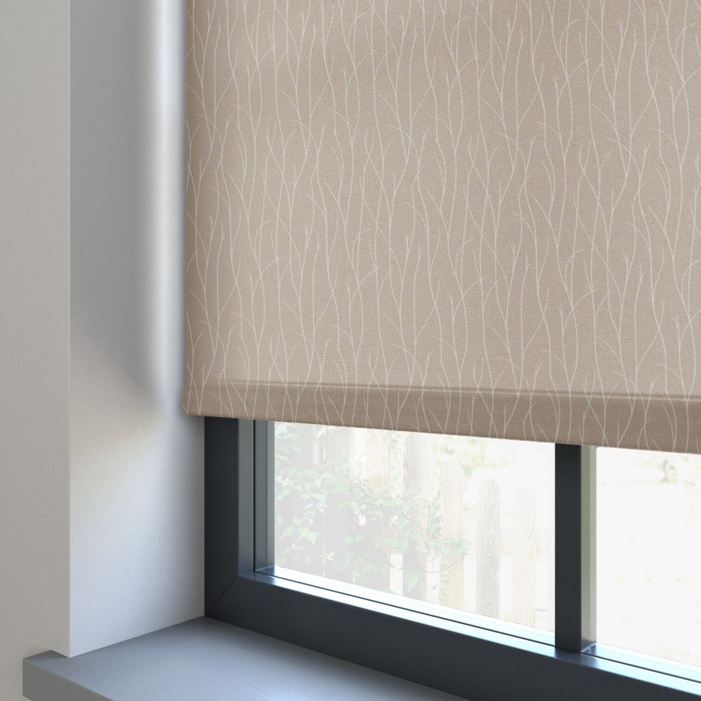 Crown Light Silver Roller Blind