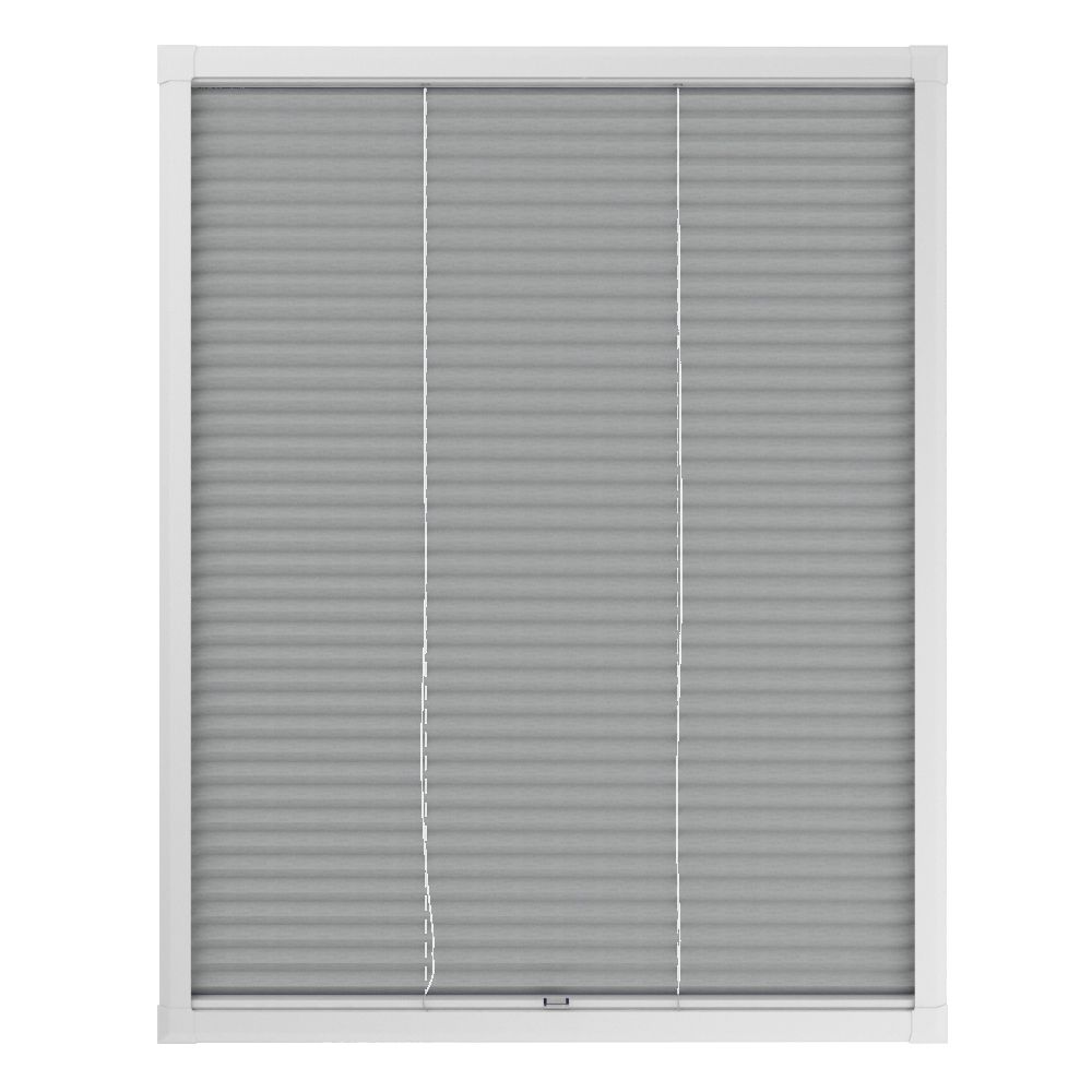 Hampton Grey Pleated Perfect Fit