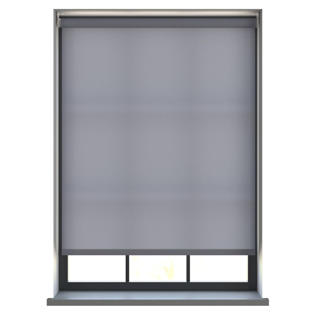 Burst Stormy Grey Roller Blind - IRE