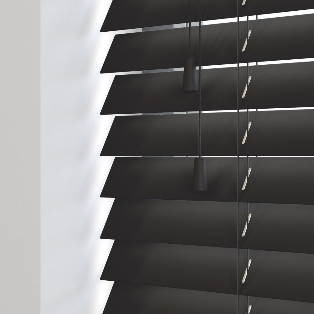 Real Wood Satin Black