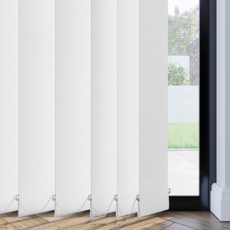 Faro White Vertical Blind